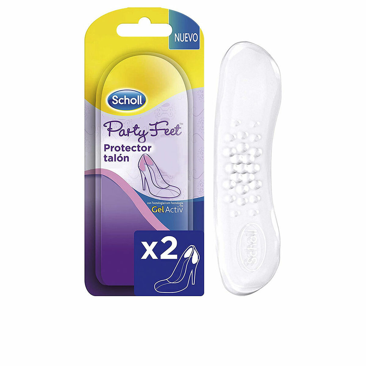 Almofada de Calcanhar Antifricção Scholl Party Feet