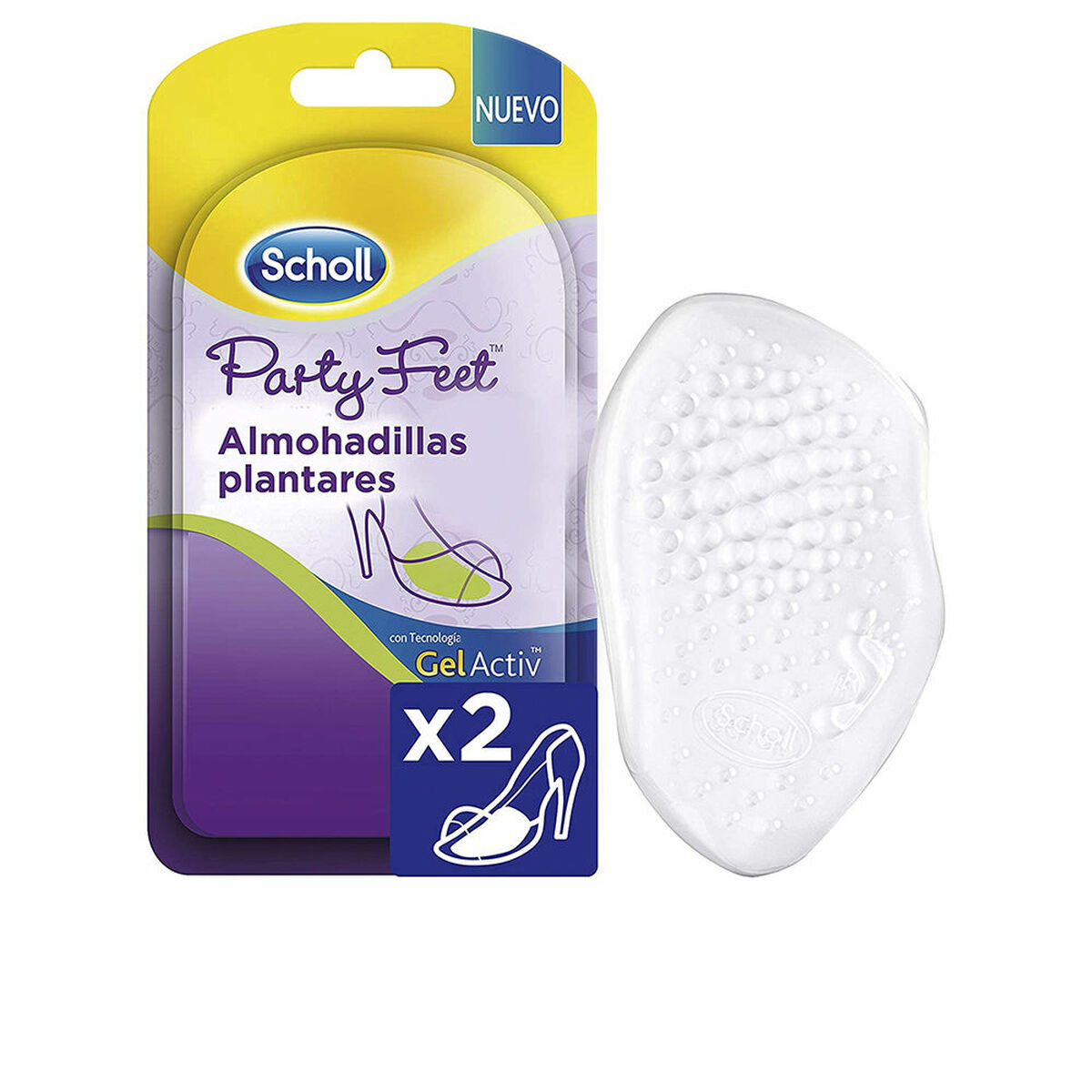 Palmilhas Scholl Party Feet 2 Unidades