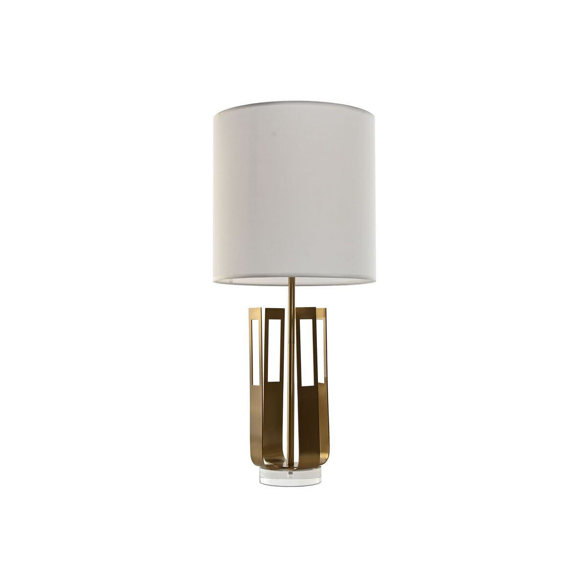 Lâmpada de mesa Home ESPRIT Branco Dourado Ferro 50 W 220 V 35 x 35 x 78 cm