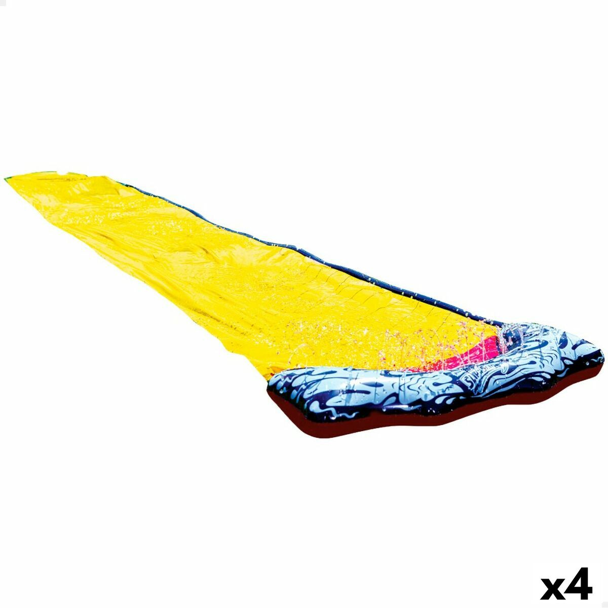 Tobogã de Água Wham-O 74 x 12 x 550 cm 4 Unidades