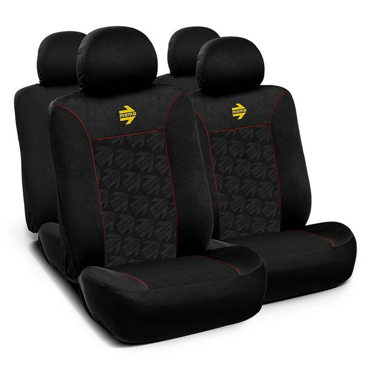 Conjunto de Capas para Assentos MOMO MOMLSC050BR Preto 10 Peças