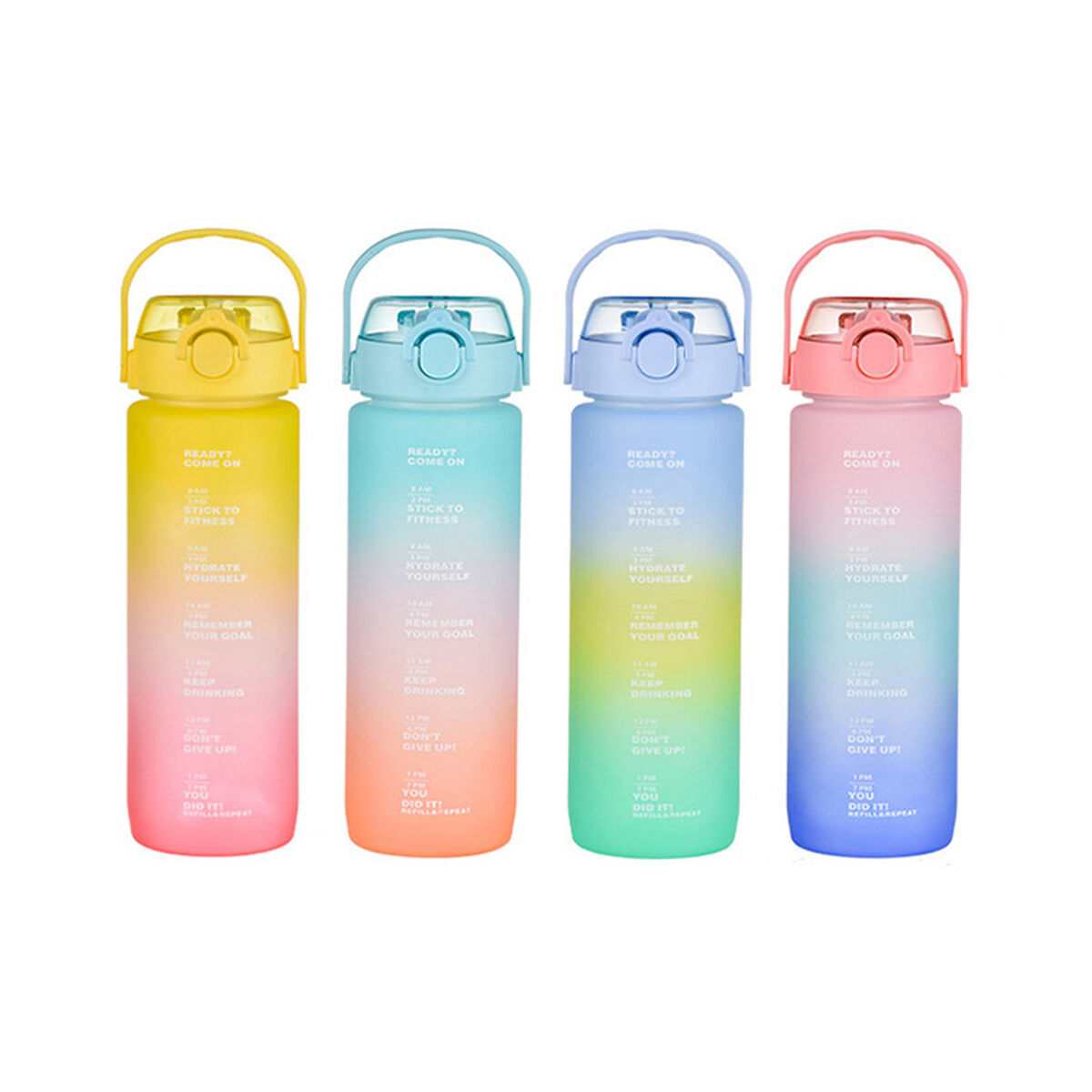 Garrafa de água Bewinner Multicolor 600 ml 0,6 L 7,5 X 20 CM