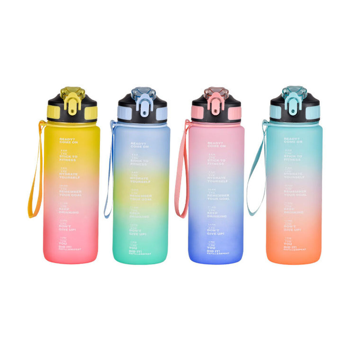 Garrafa de água Bewinner Multicolor 600 ml 0,6 L