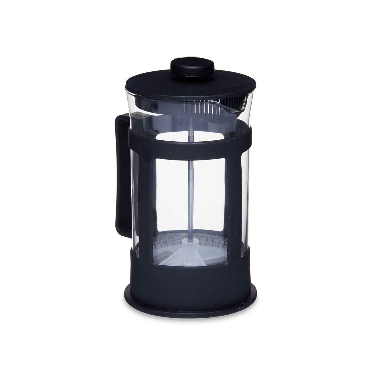 Bule Kinvara Preto Transparente 1 L 14 x 20 x 11 cm 14 x 20 x 10 cm 14 x 20 x 10,7 cm 12,5 x 19,5 x 10 cm Êmbolo