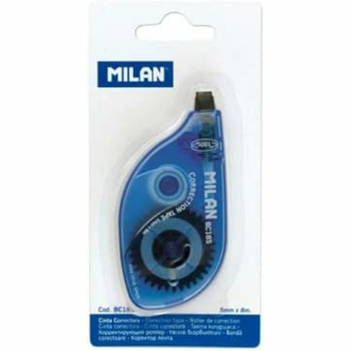 Fita Corretora Milan 80185 Branco