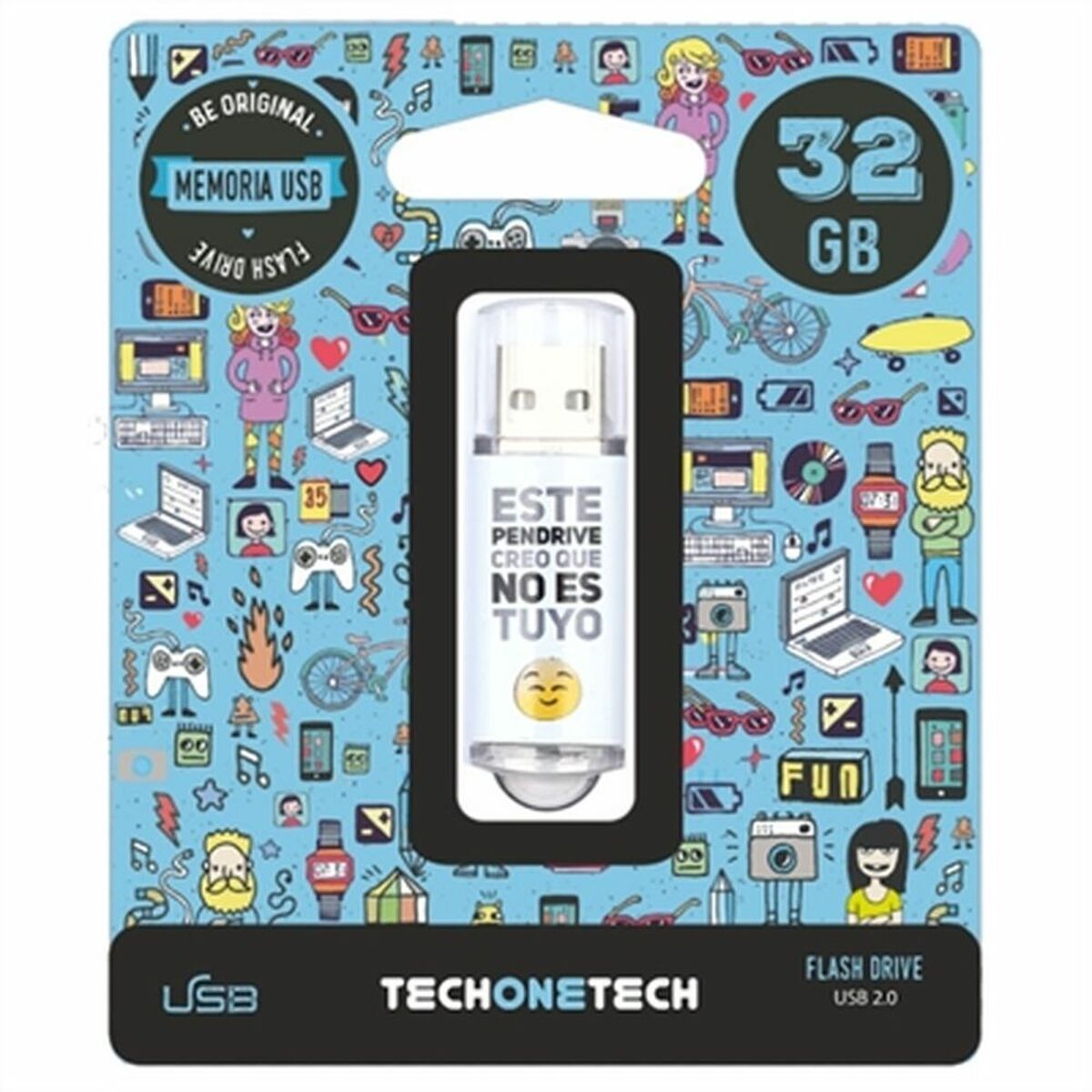 Memória USB Tech One Tech TEC4007-32 32