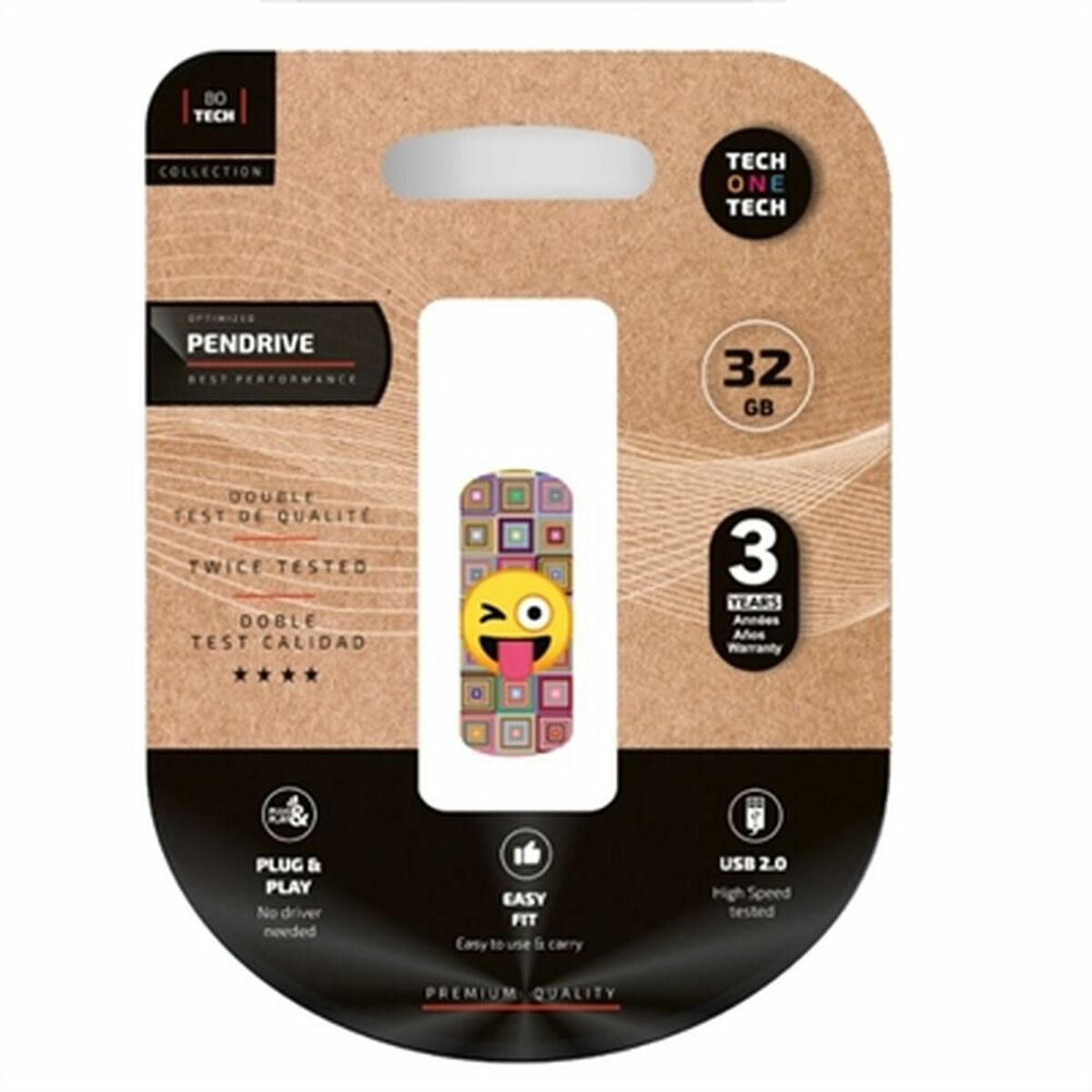 Memória USB Tech One Tech TEC4402-32 Multicolor 32