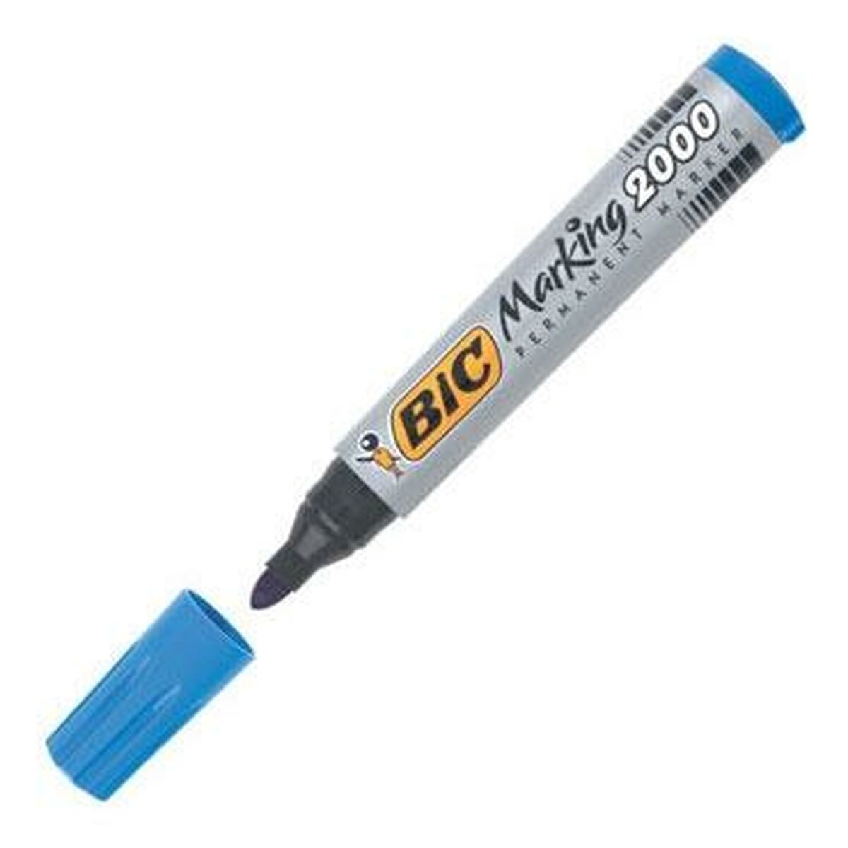 Rotulador permanente Bic 8209143 Azul (12 Unidades)