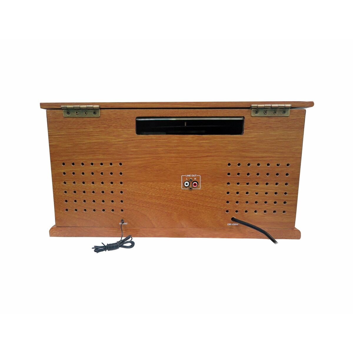 Jukebox Sunstech PXRC52CDWD Castanho Madeira