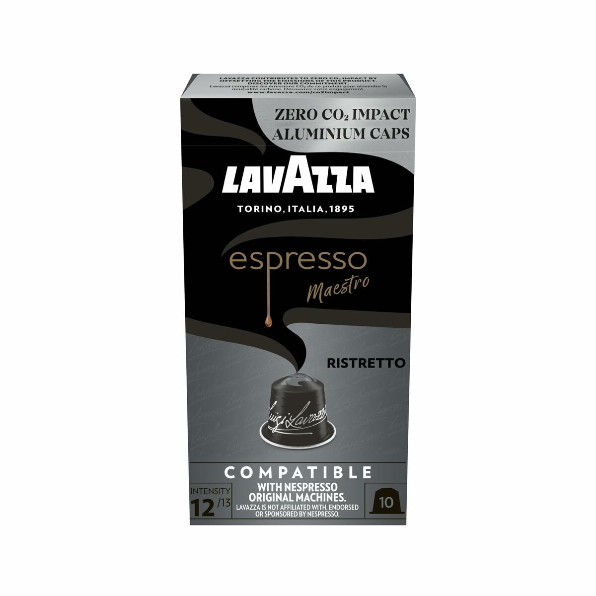 Cápsulas de café Lavazza 08667 Espresso Intenso 10 Cápsulas