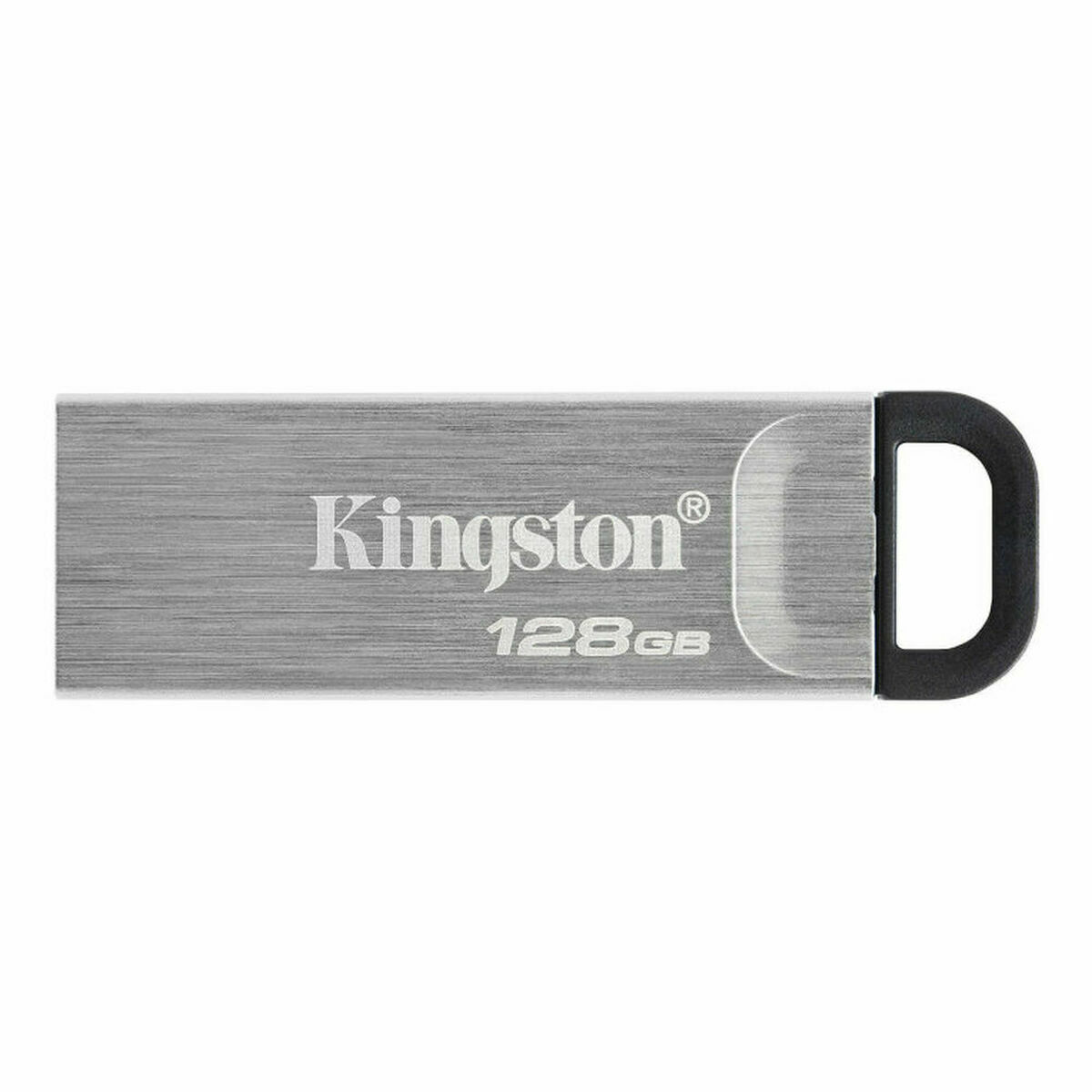 Memória USB Kingston Kyson 128 GB Preto Prateado
