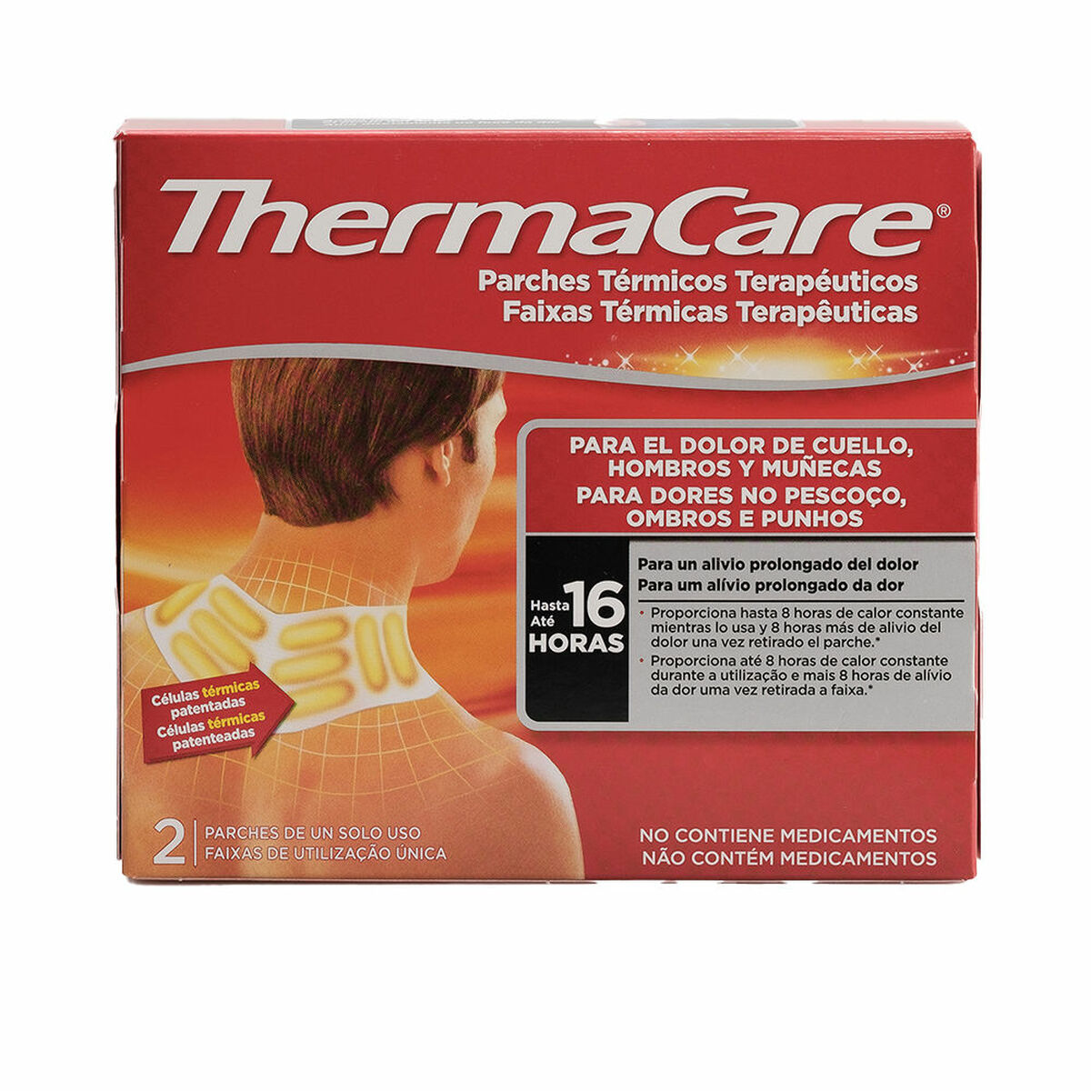 Aplicações termoadesivas Thermacare Thermacare (2 Unidades)