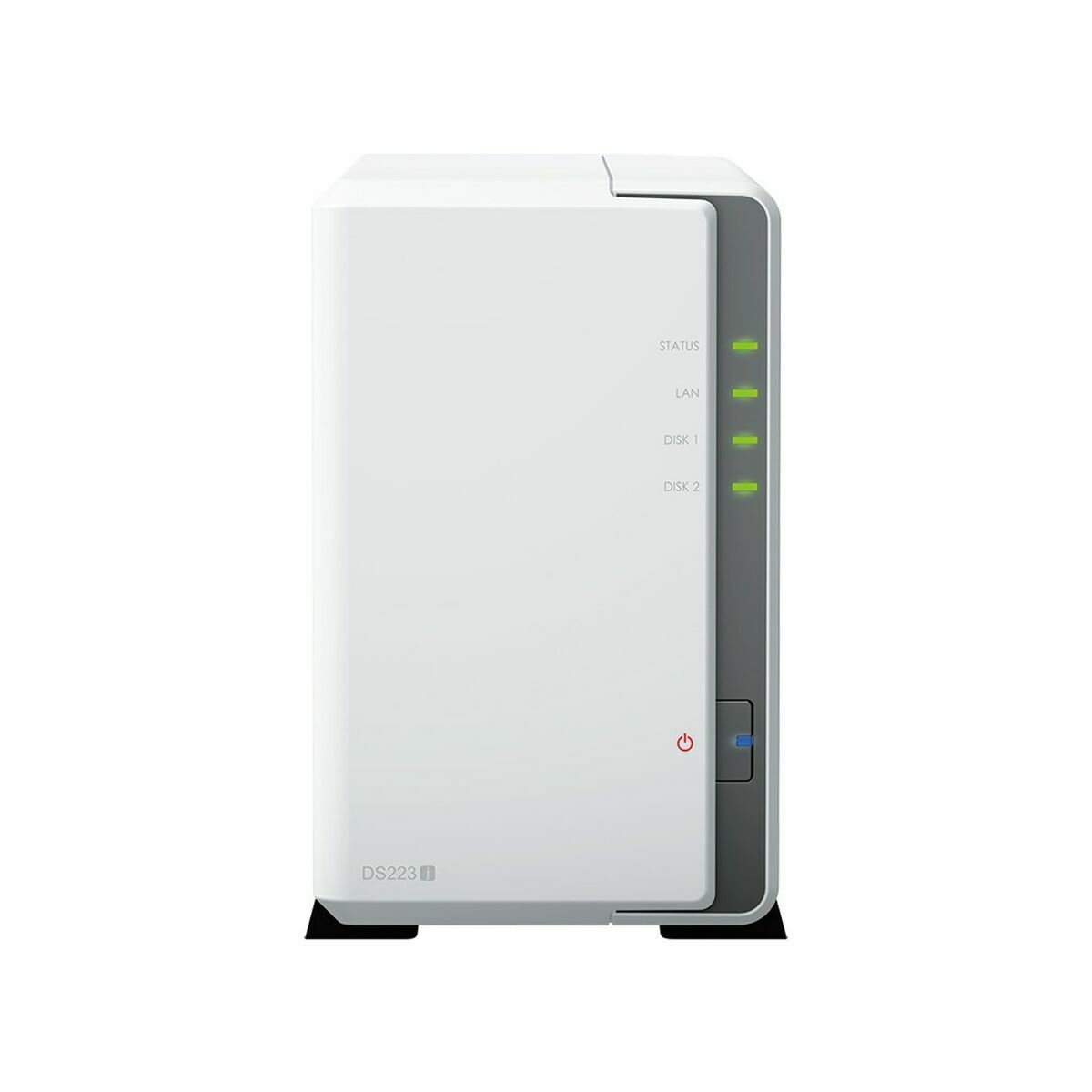 Armazenamanto em Rede NAS Synology DS223J Quad Core Branco