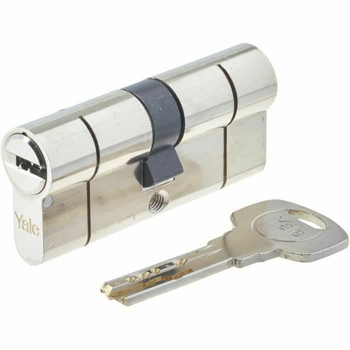 Cilindro de segurança Yale YC2100 DB 35X35 NI 35 x 35 mm Latão