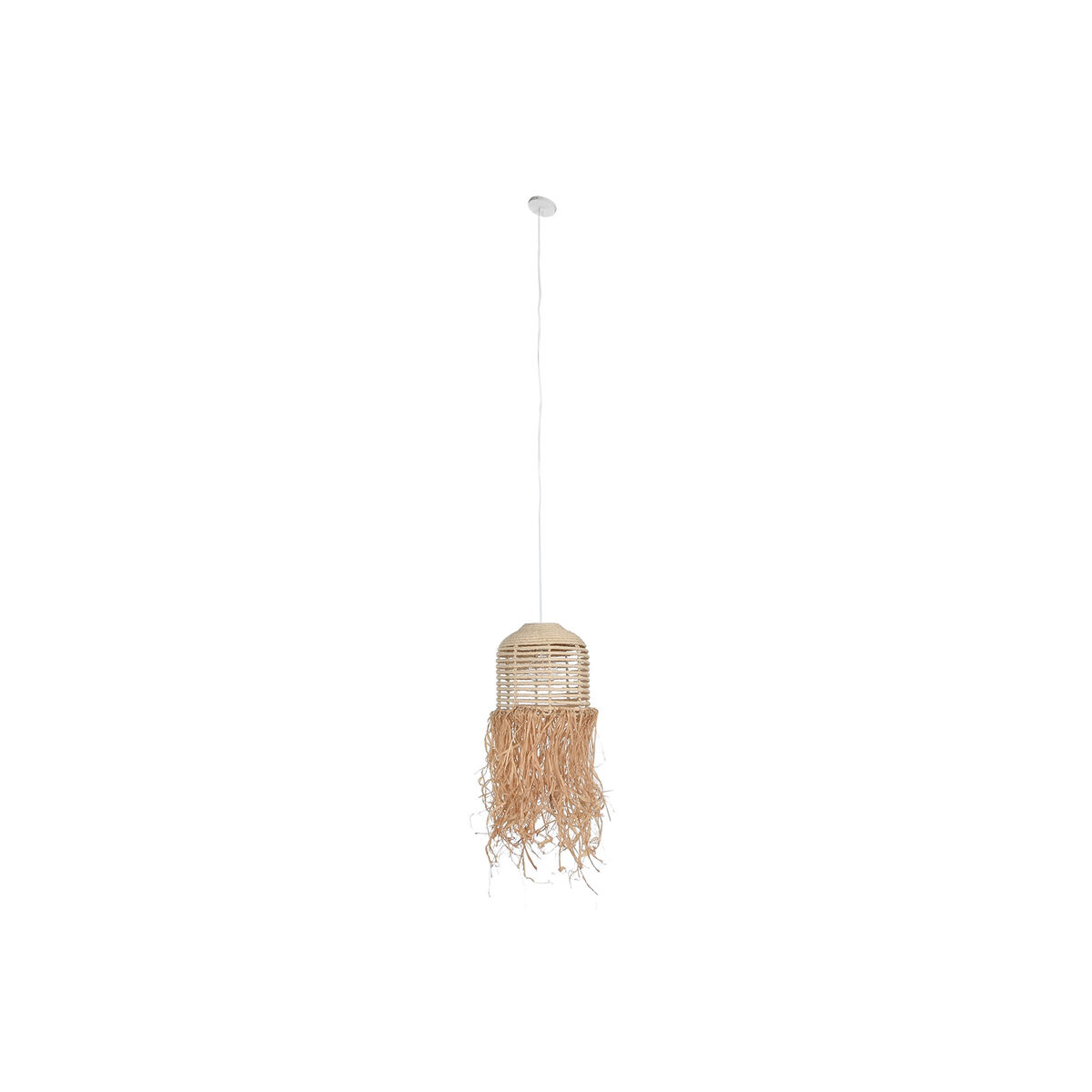 Candeeiro de teto Home ESPRIT Natural 50 W 30 x 30 x 65 cm