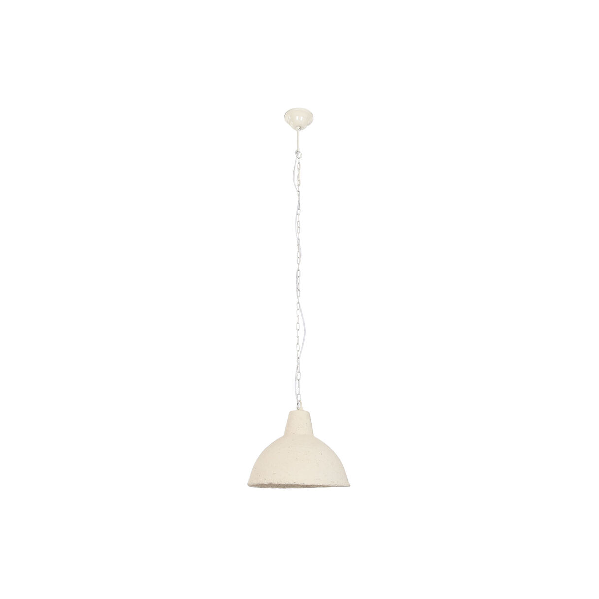 Candeeiro de teto Home ESPRIT Branco Papel Ferro 50 W 33 x 33 x 26 cm