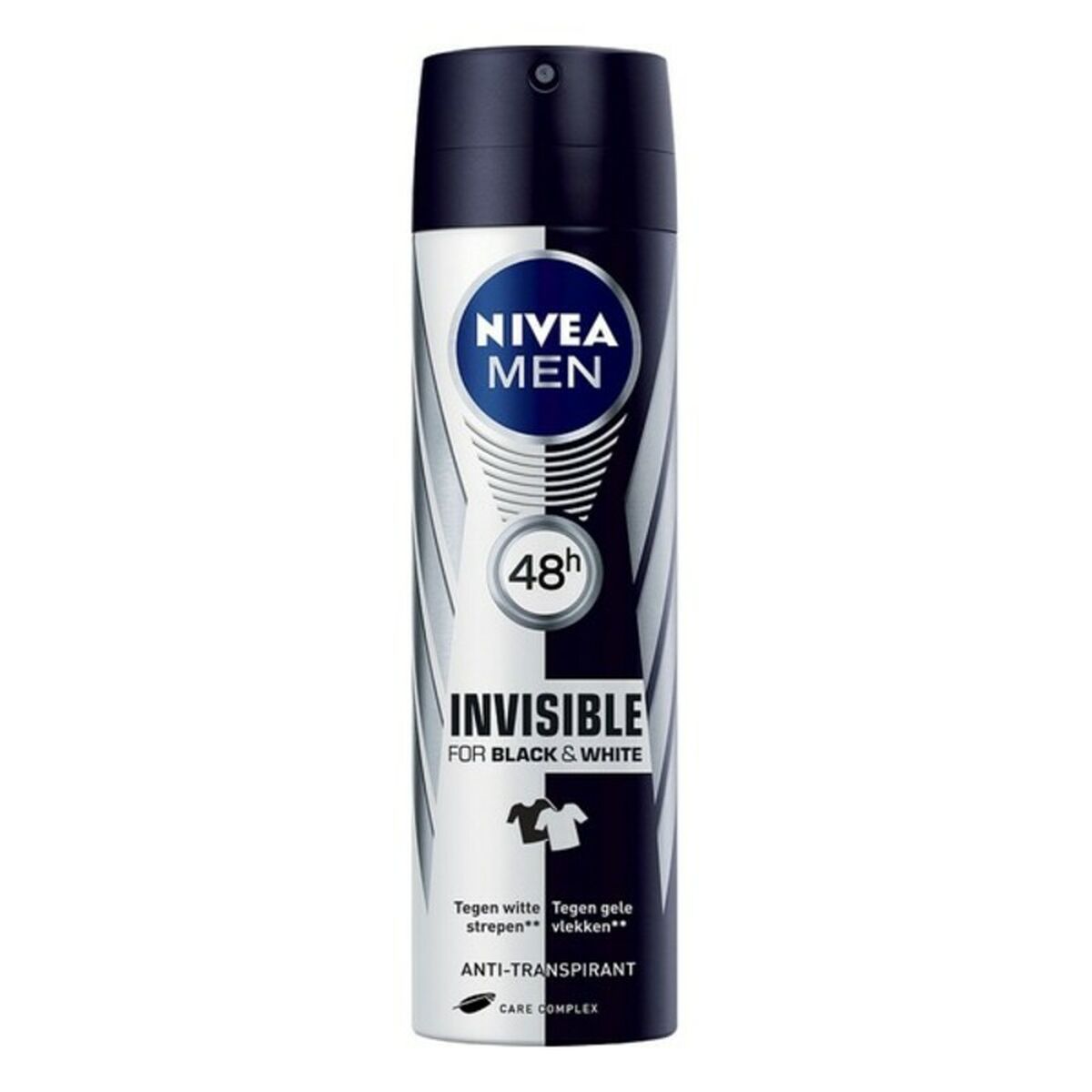 Desodorizante em Spray Nivea Men Black White Invisible 200 ml