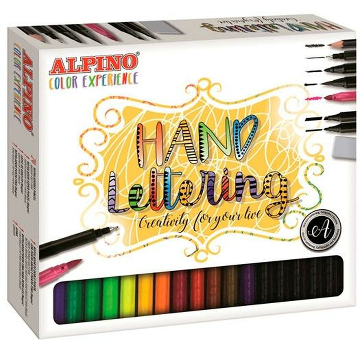 Conjunto de Canetas de Feltro Alpino AR000701 Multicolor