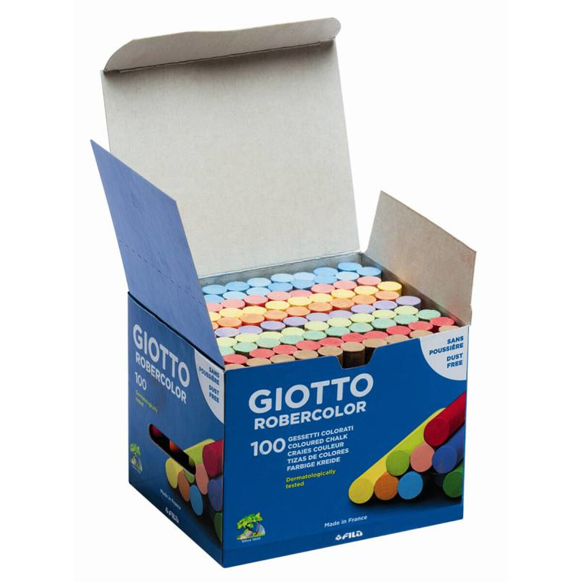 Giz Giotto F539000 Multicolor Antipó 100 Peças