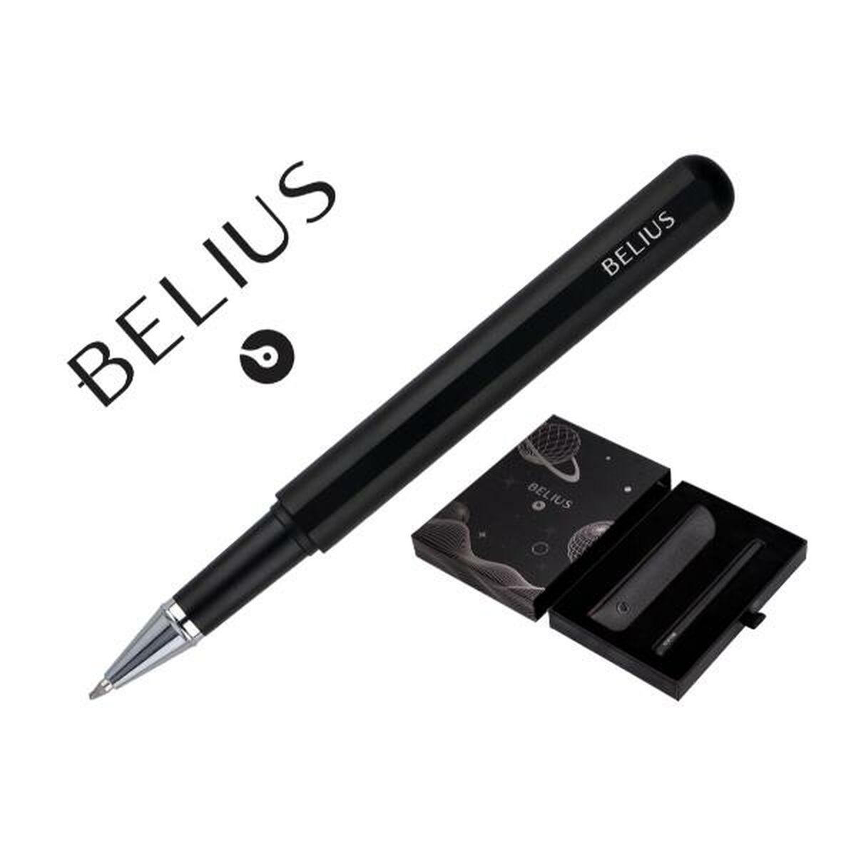 Caneta Roller Belius BB287 Preto 1 mm
