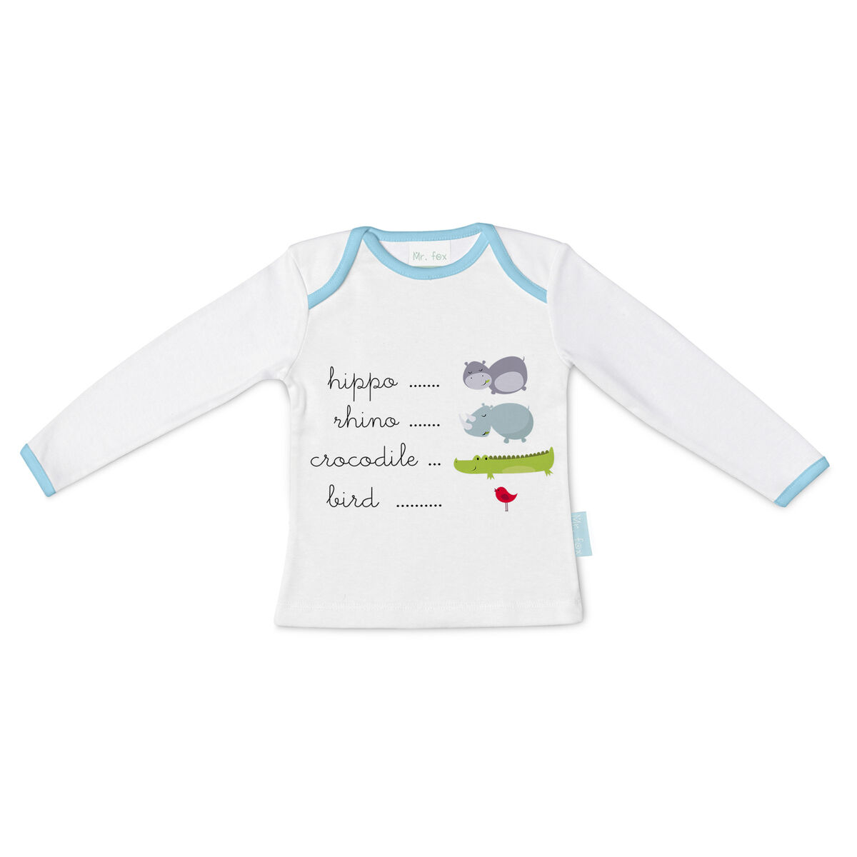 Shirt Infantil HappyFriday Mr Fox Hippo Multicolor 18-24 meses