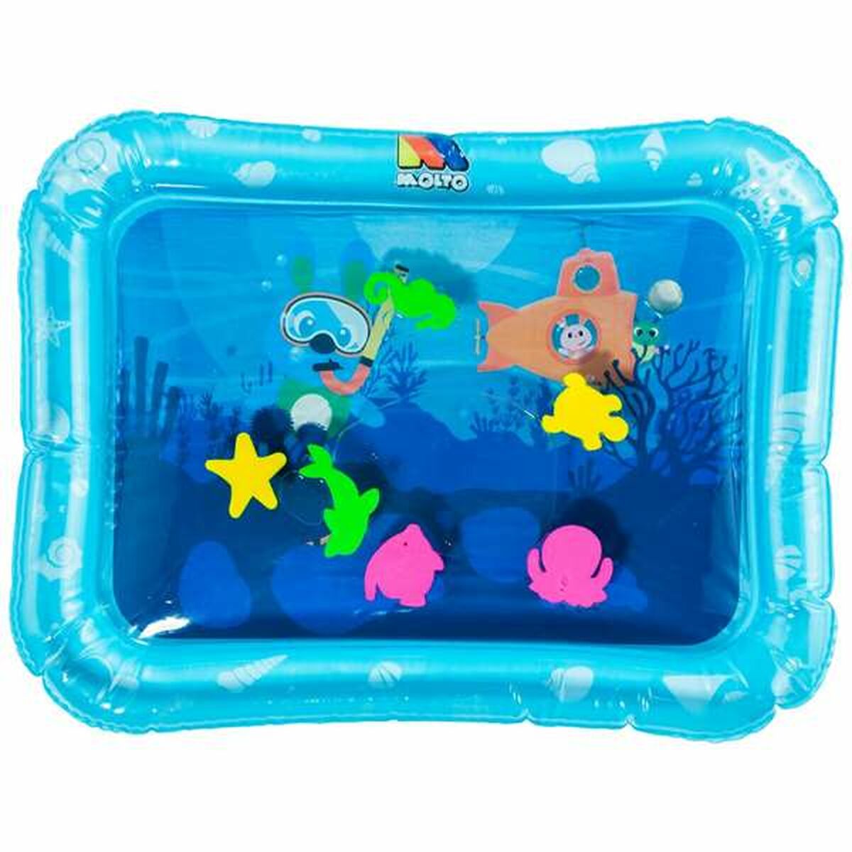 Tapete de Jogos Insuflável com Água para Bebé Moltó Playsense 80 x 28 x 82 cm