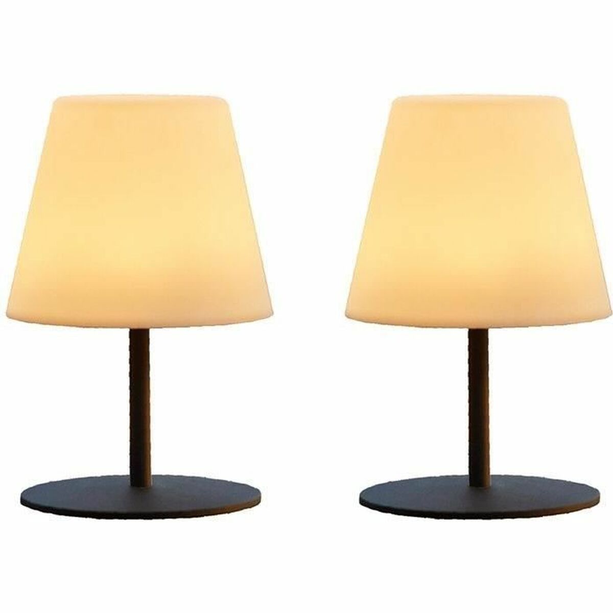 Lâmpada LED de Mesa Lumisky Cinzento