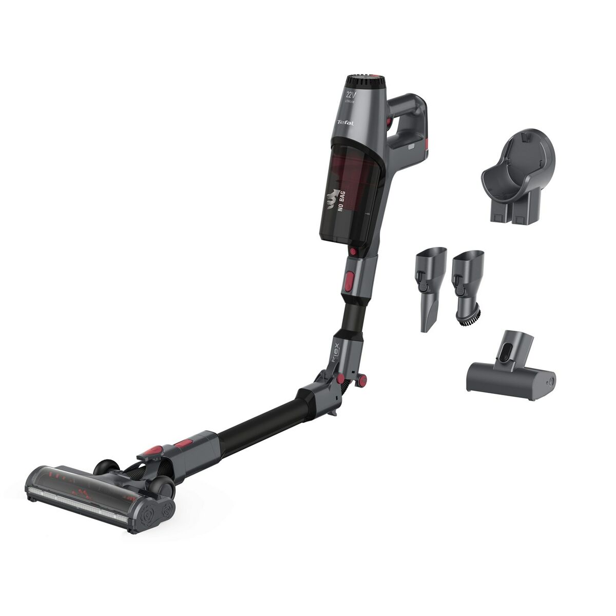 Aspirador sem Cabo Eldom VESS Preto 150 W 5 Peças