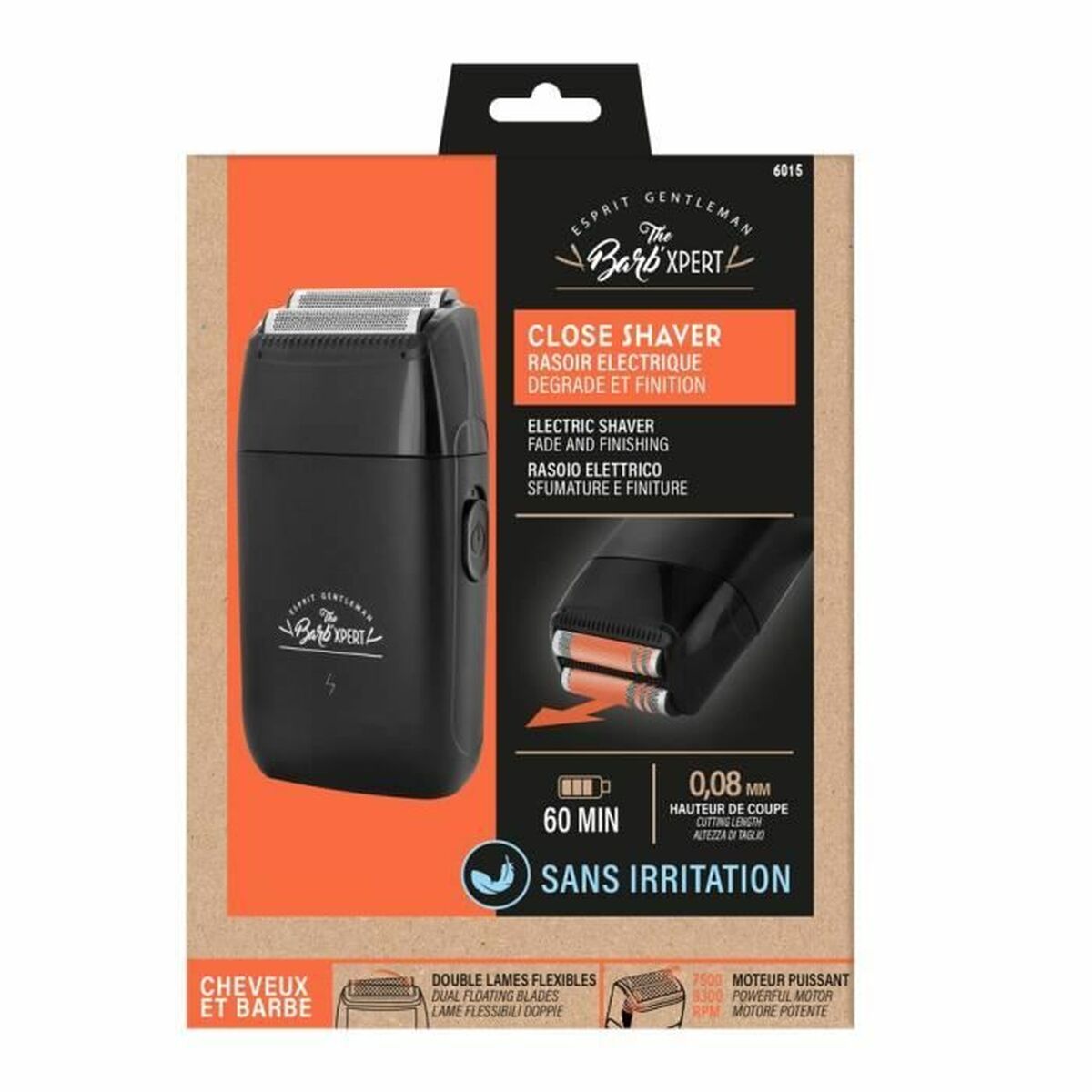 Barbeador elétrico THE BARB' XPERT 6015