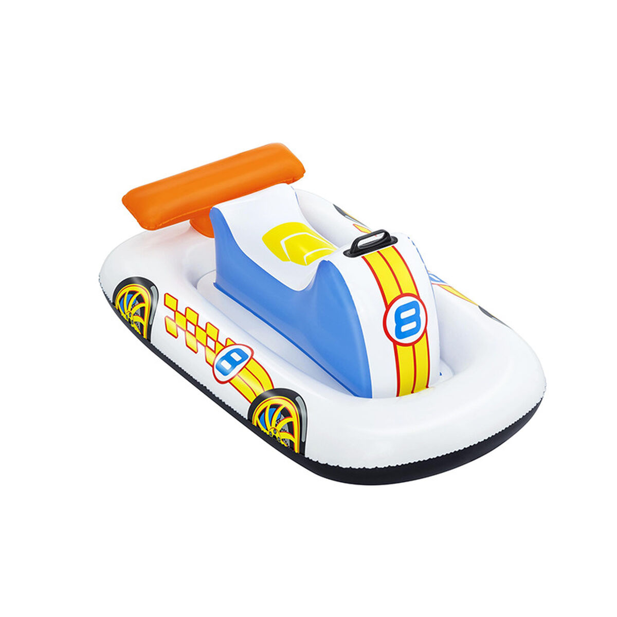 Bestway Figura Inflável Carro com Alça 110x75 cm +3 Anos Praia e Piscina 41480