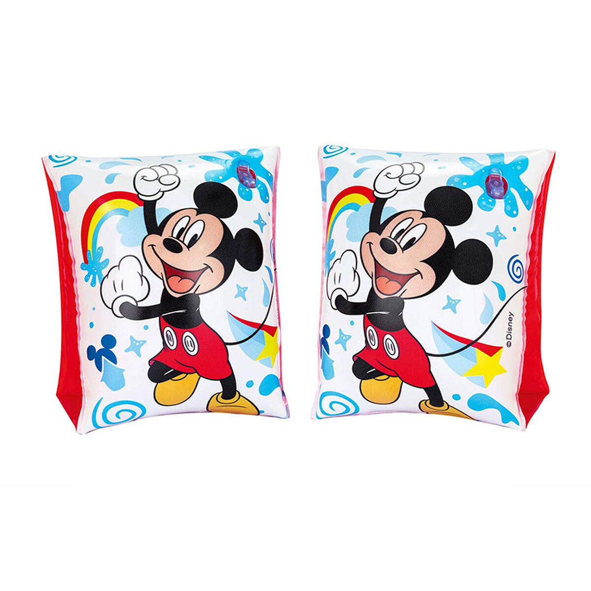 Bestway Braçadeiras Infláveis Disney Mickey & Friends 23x15cm +3 a 6 Anos Piscina e Praia 91002