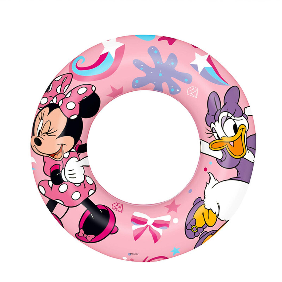 Bestway Flutuador Inflável Disney Minnie D56 cm +3 a 6 Anos Praia e Piscina 91040