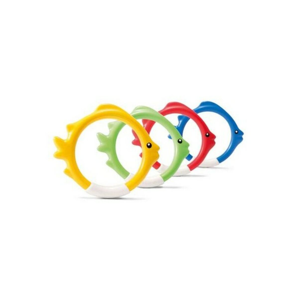 Conjunto de Aros para Mergulho Intex Fish Games 4 Peças
