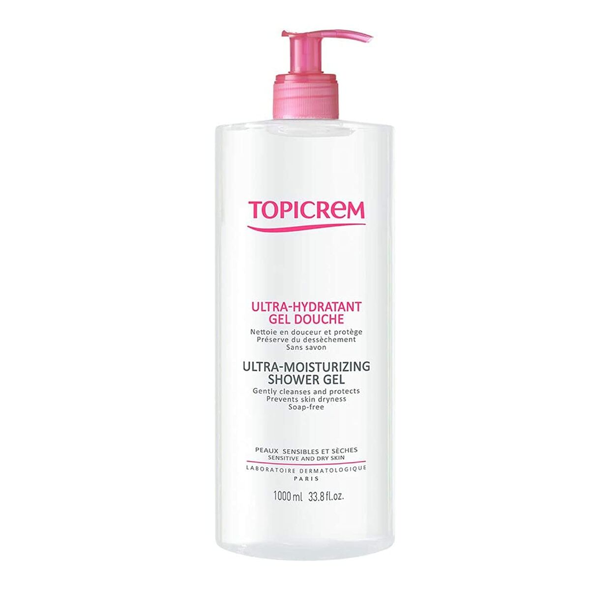 Gel de Duche Hidratante Topicrem Um Limpador