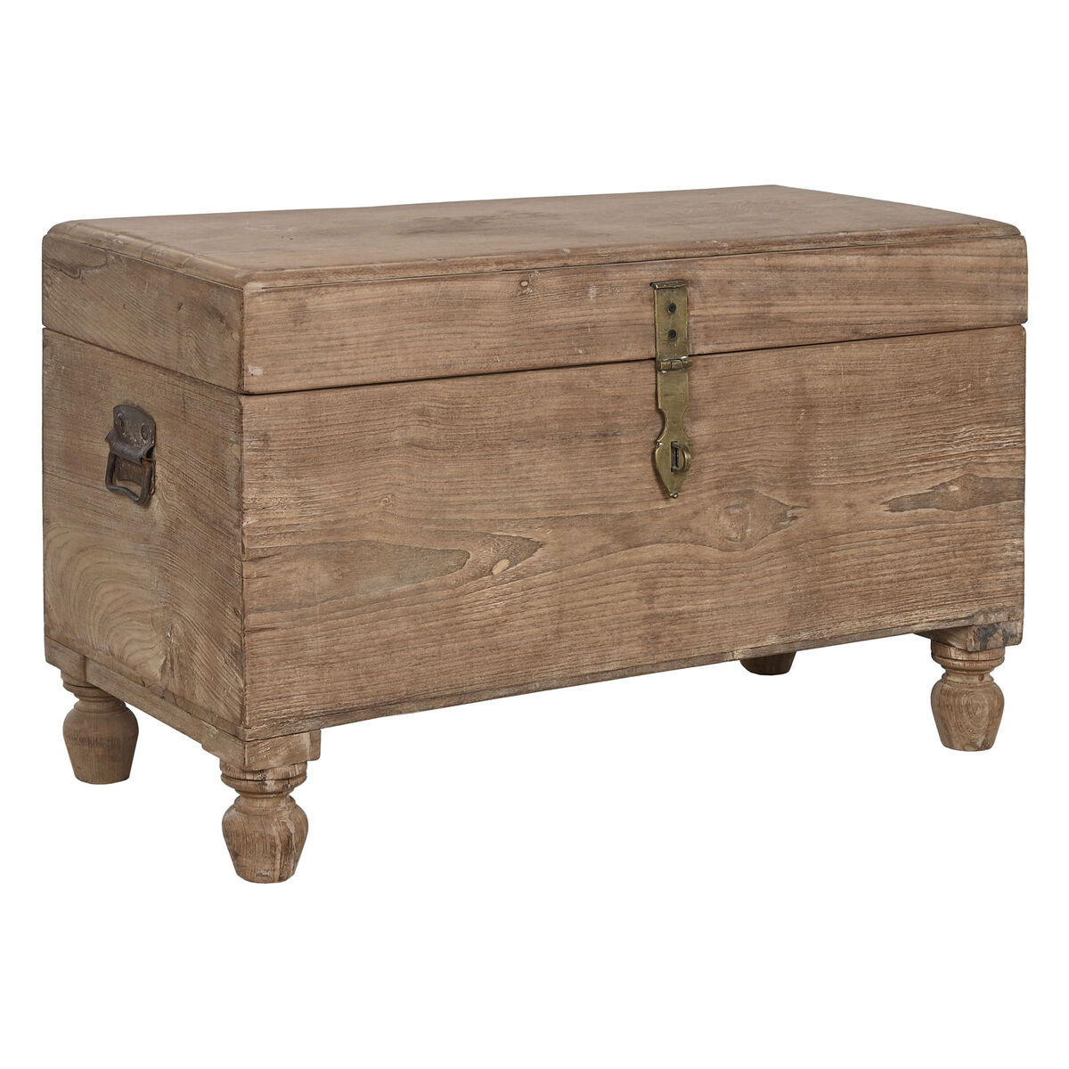 Arca Home ESPRIT Castanho Preto Natural Madeira 89 x 54 x 54 cm