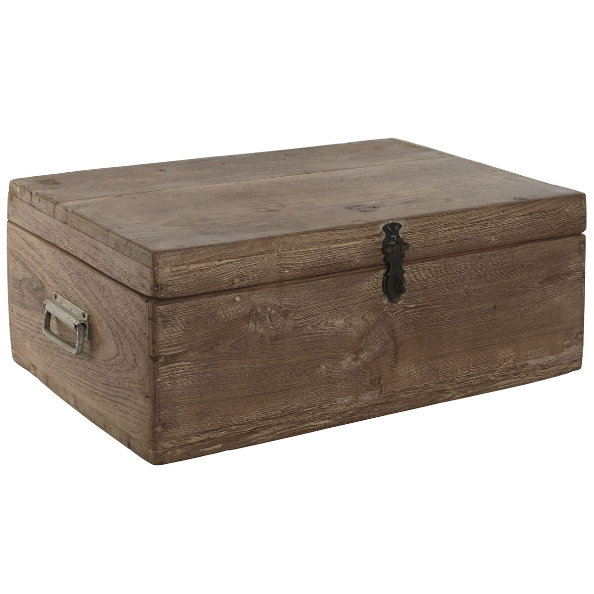 Arca Home ESPRIT Castanho Preto Natural Madeira 46 x 31 x 31 cm
