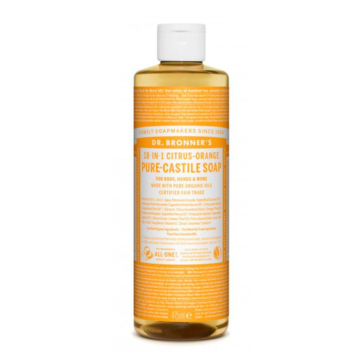 Sabonete Líquido Dr Bronner's 475 ml Cítrico