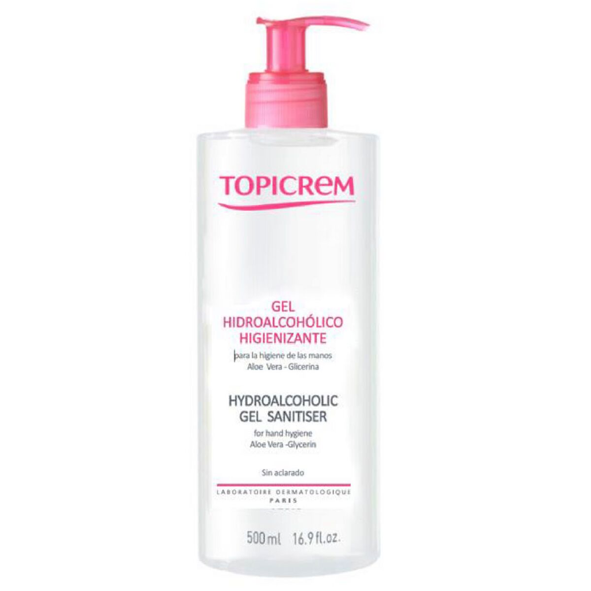 Gel Hidroalcoólico Topicrem Uh 500 ml