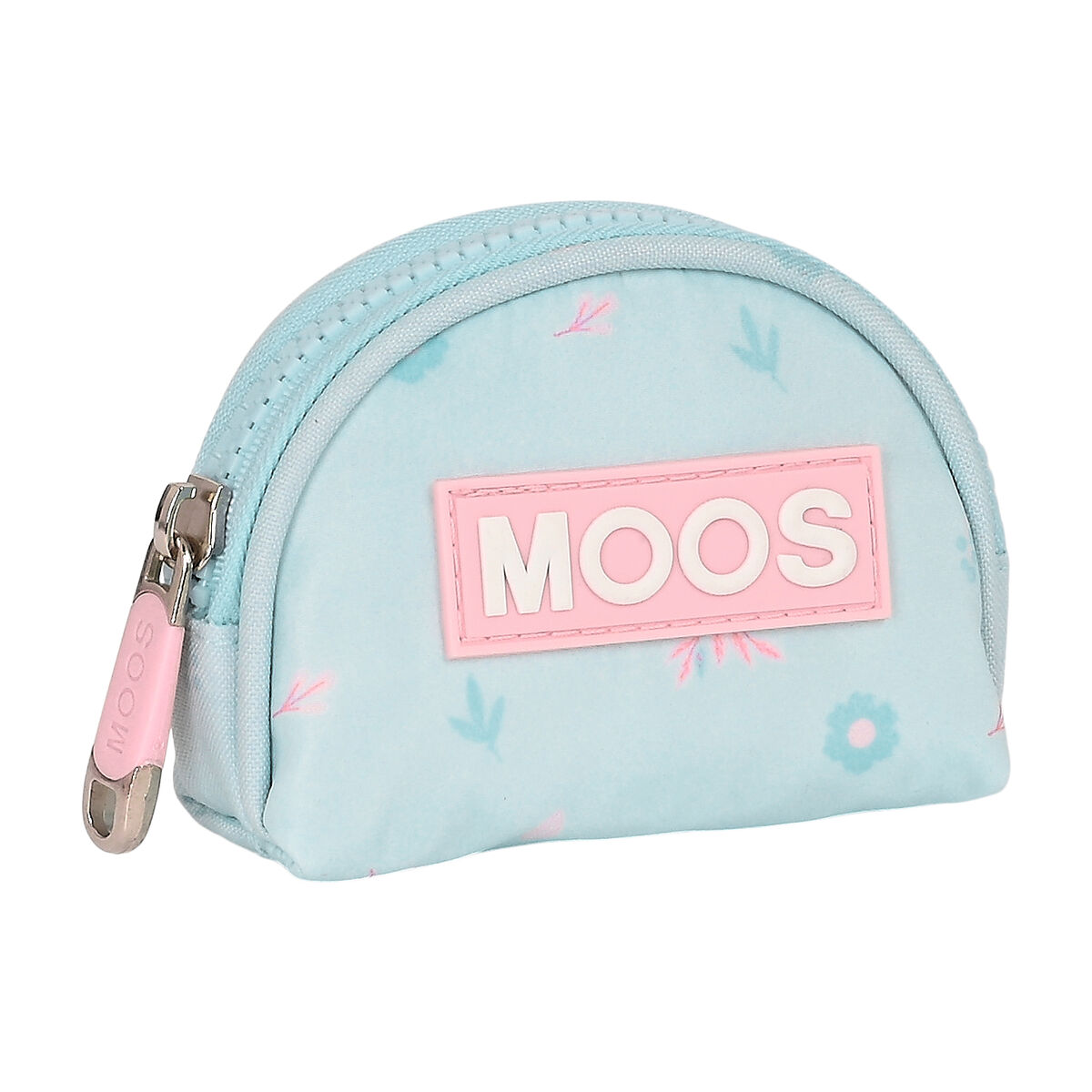 Porta-moedas Moos Garden Turquesa 9,5 x 7 x 3 cm