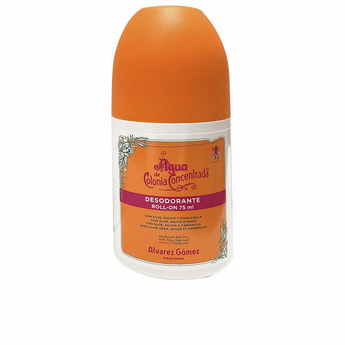 Desodorizante Roll-On Alvarez Gomez Agua de Colonia Concentrada Eau d'Orange 75 ml