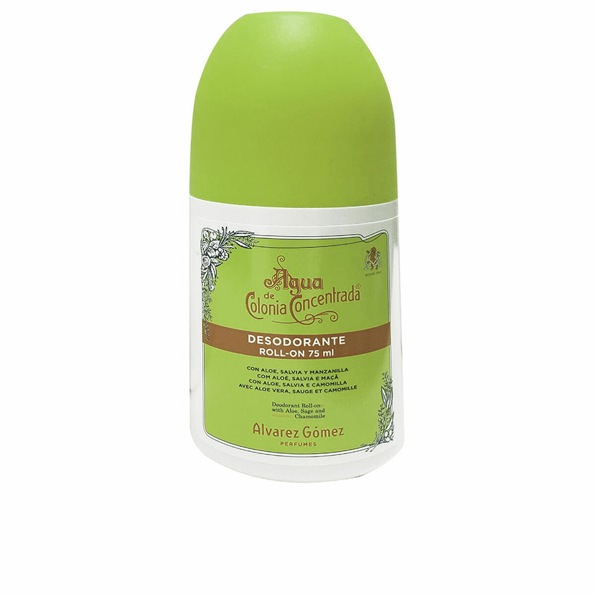 Desodorizante Roll-On Alvarez Gomez Agua de Colonia Concentrada Eau Fraîche 75 ml