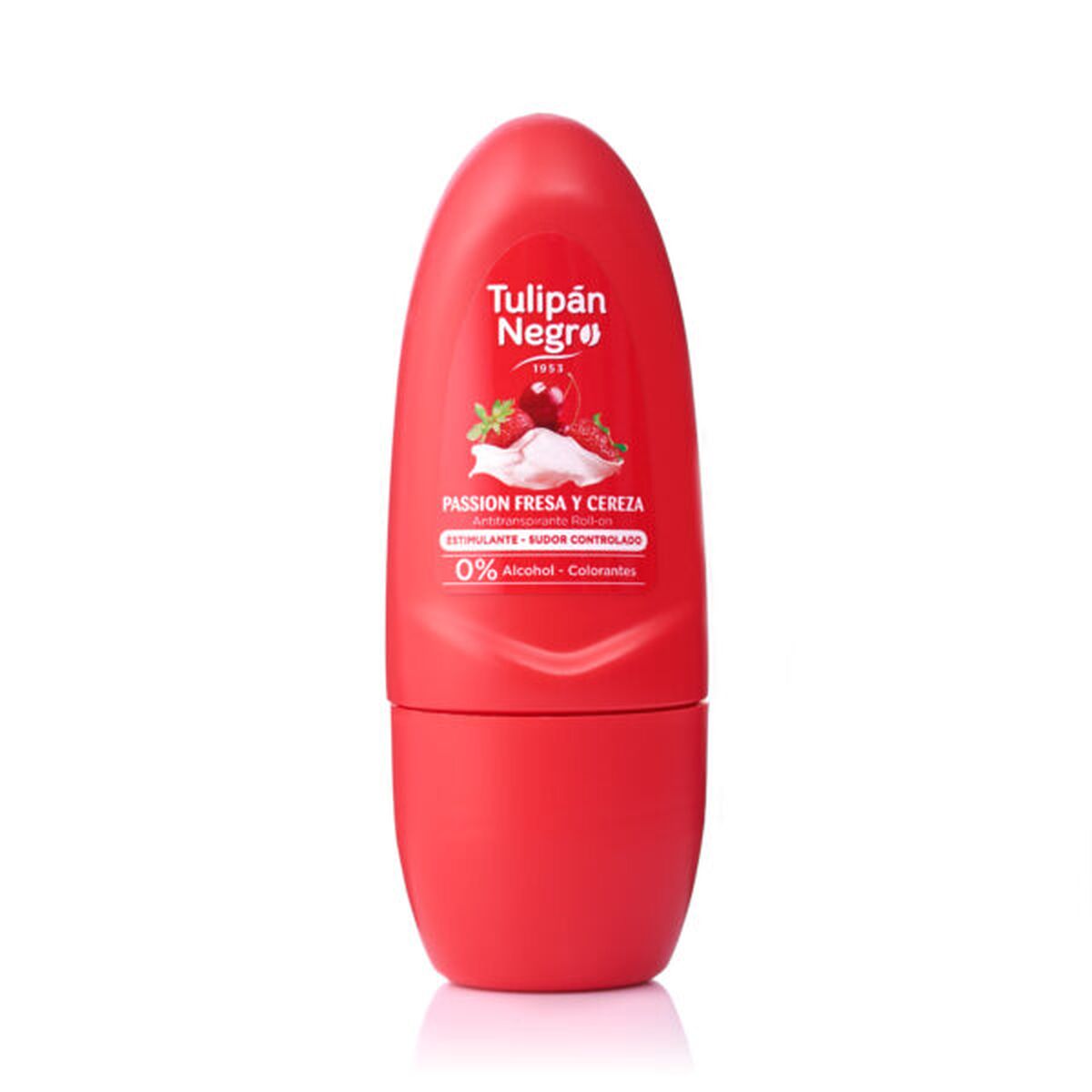 Desodorizante Roll-On Tulipán Negro Passion Fresa y Cereza 50 ml