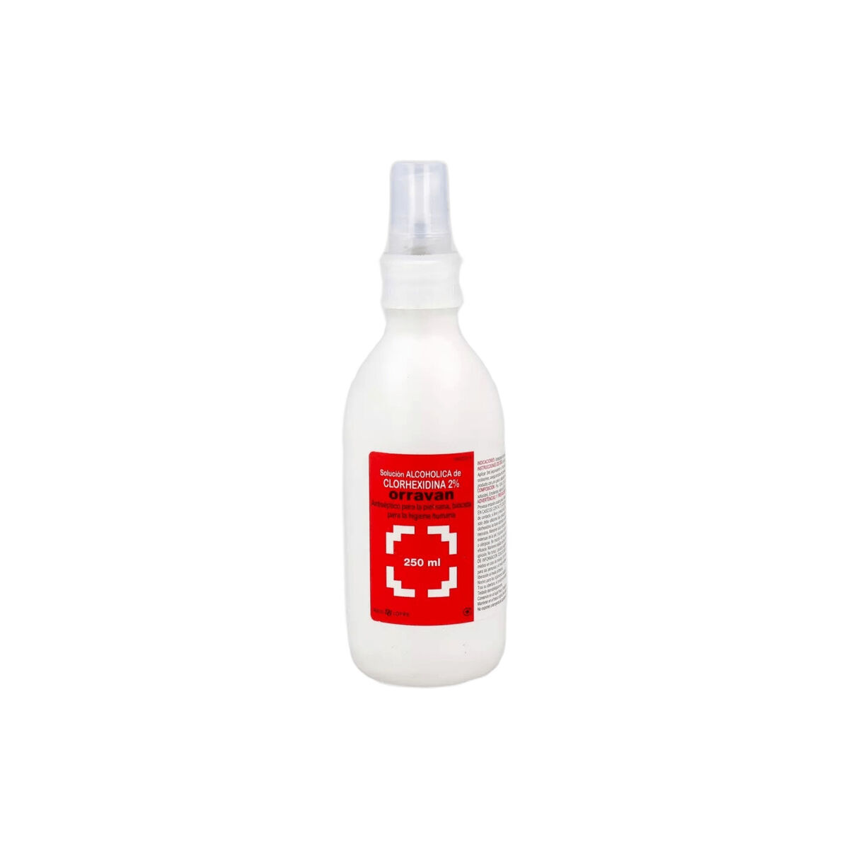 Spray Desinfetante Orravan CLORHEXIDINA 2% 250 ml Antisséptico Clorexidina