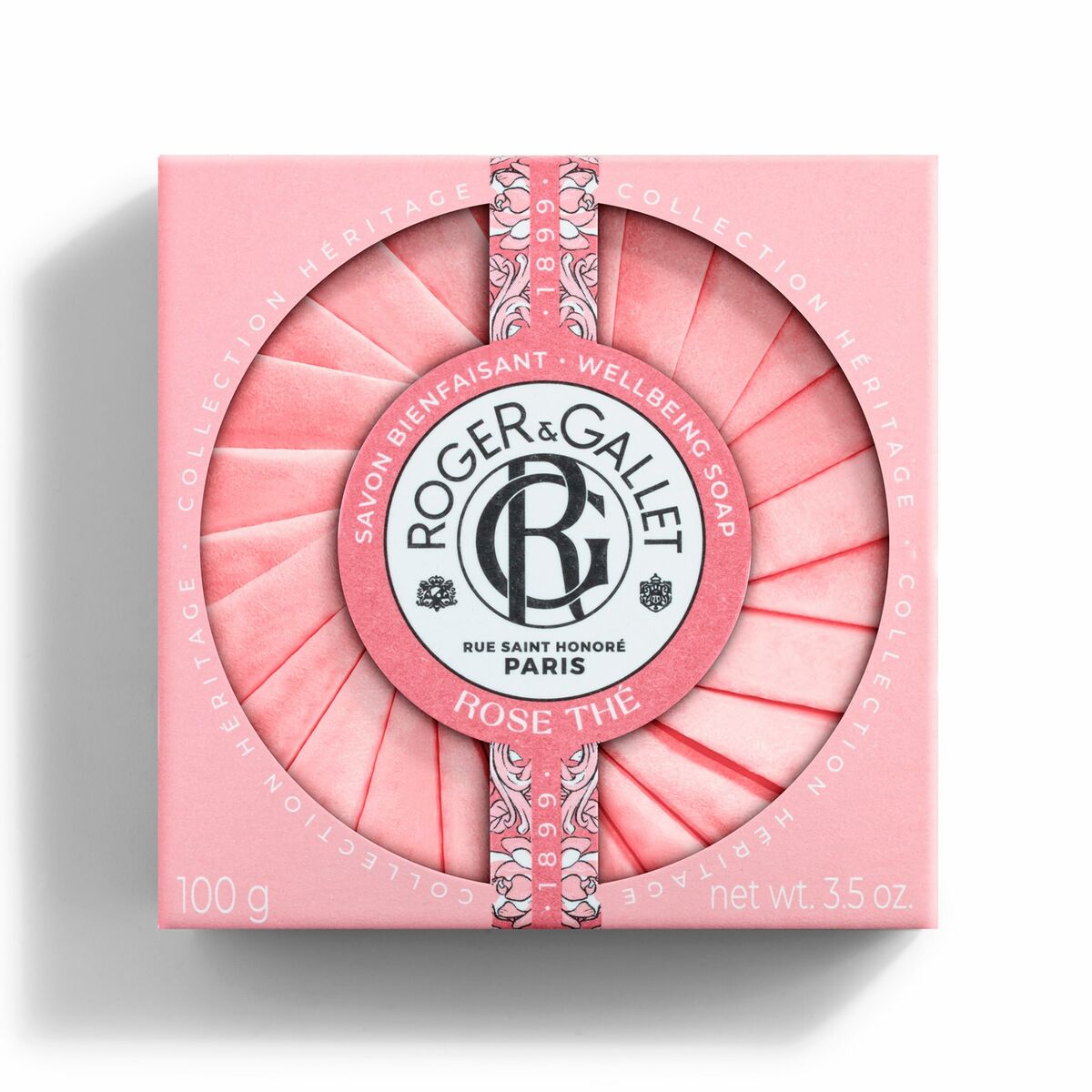 Barra de Sabão Roger & Gallet Rose Thé 100 g