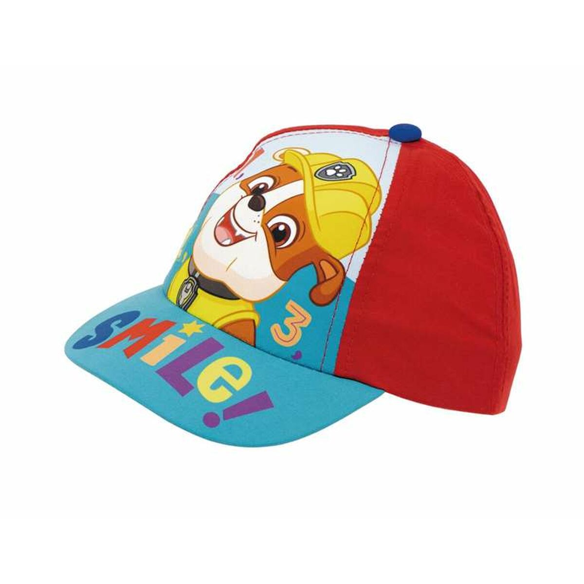 Boné Infantil The Paw Patrol Friendship Vermelho Celeste 46 cm