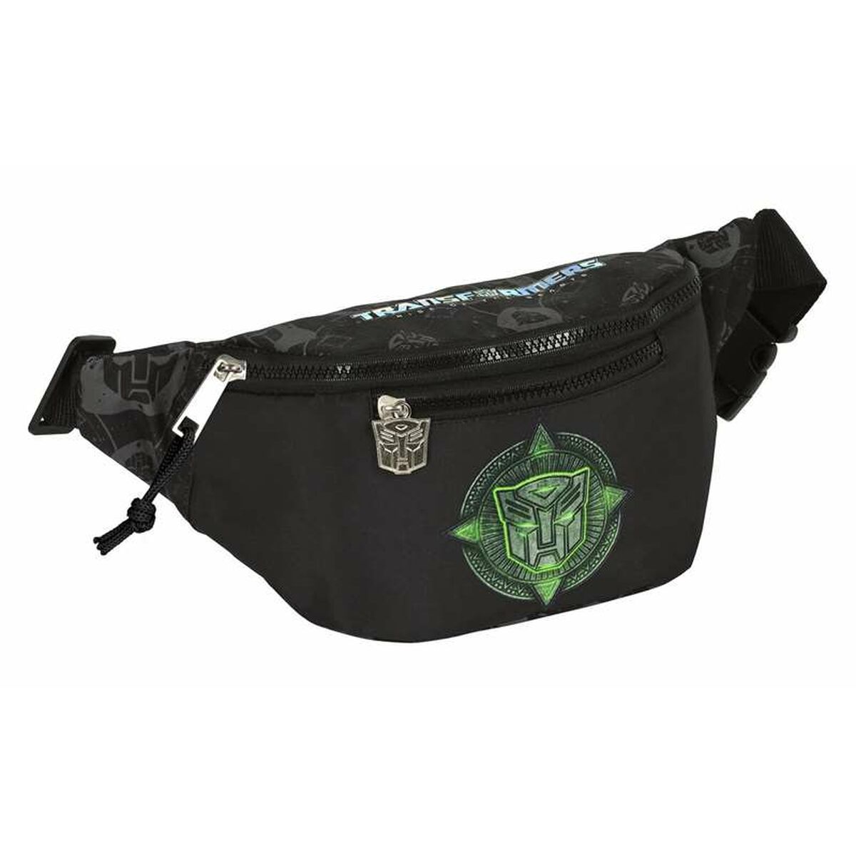 Bolsa de Cintura Transformers Preto 23 x 12 x 9 cm