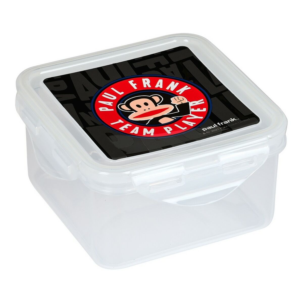 Lancheira Paul Frank Team Player Preto 13 x 7,5 x 13 cm