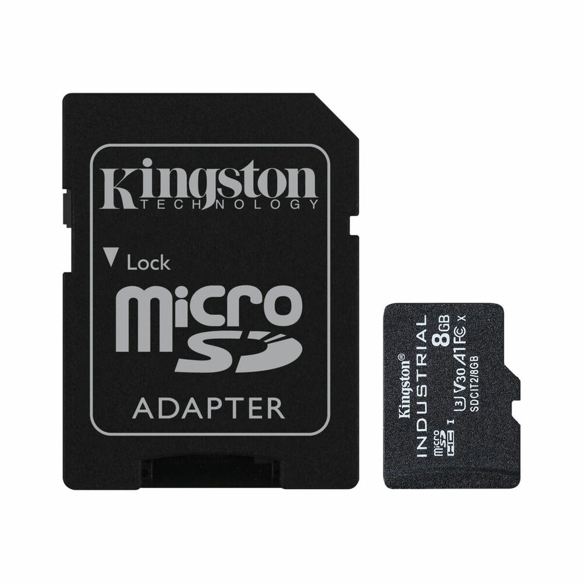 Cartão de Memória Micro SD com Adaptador Kingston SDCIT2/8GB 8GB 8