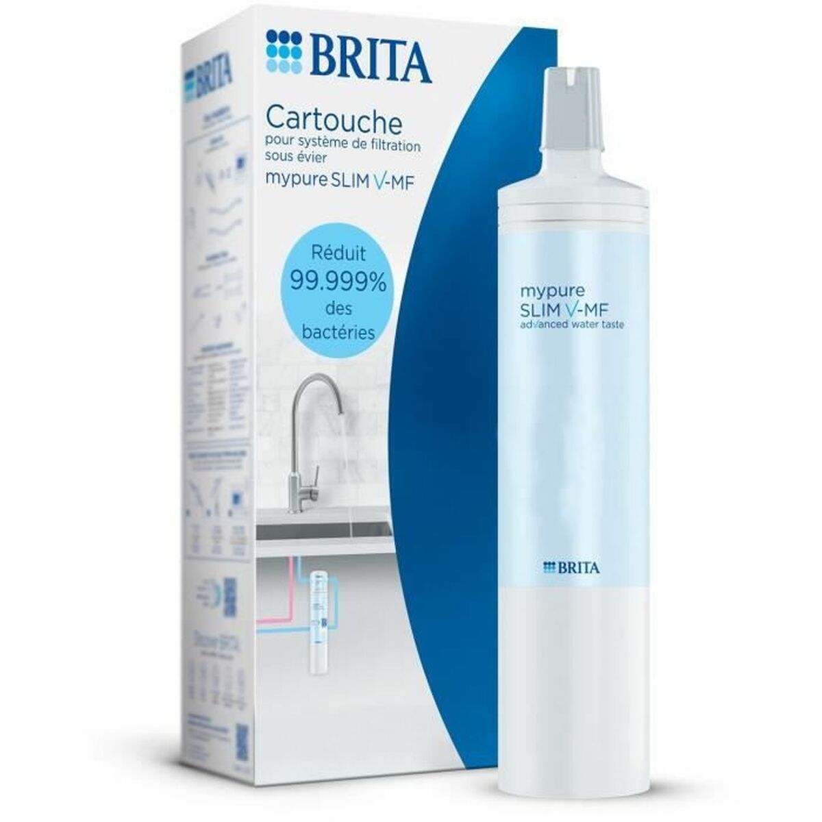Filtro de água Brita SLIM V-MF