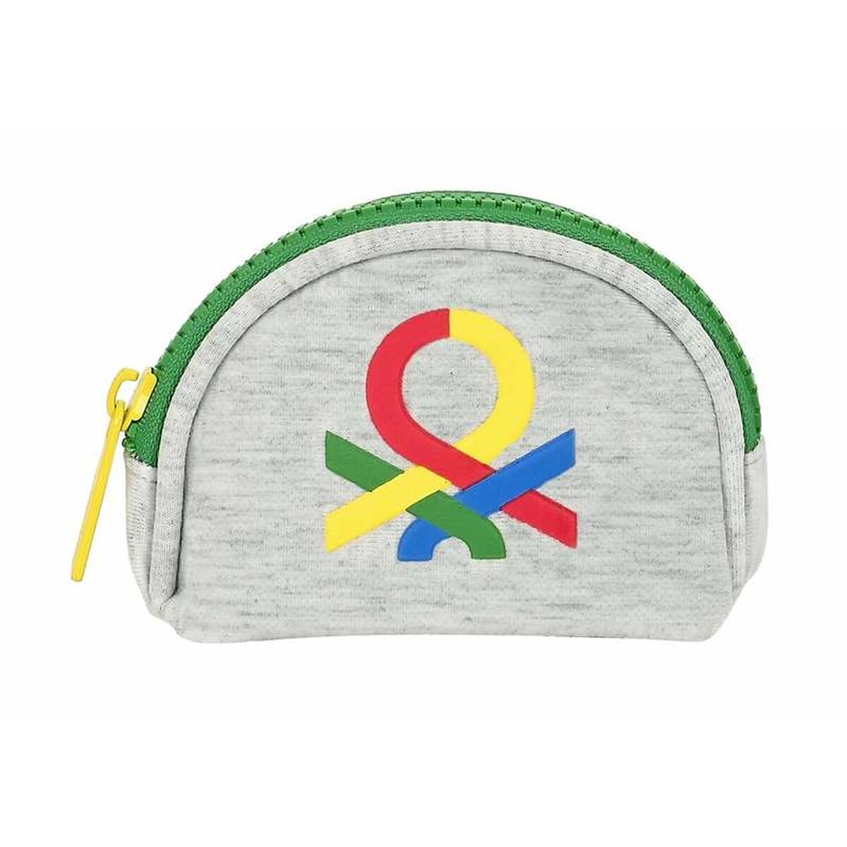 Porta-moedas Benetton Pop Cinzento 9,5 x 7 x 3 cm